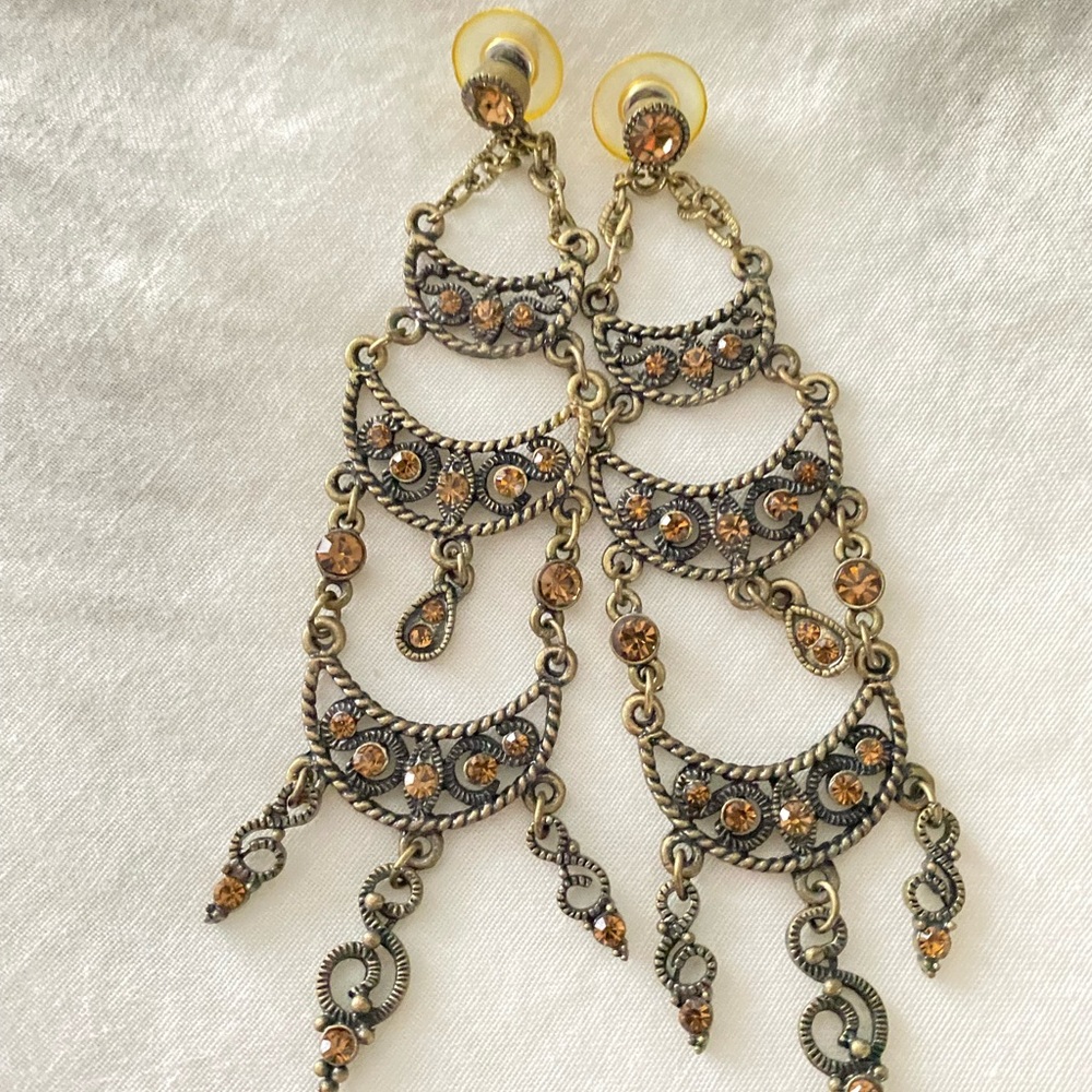 Vintage chandelier earrings